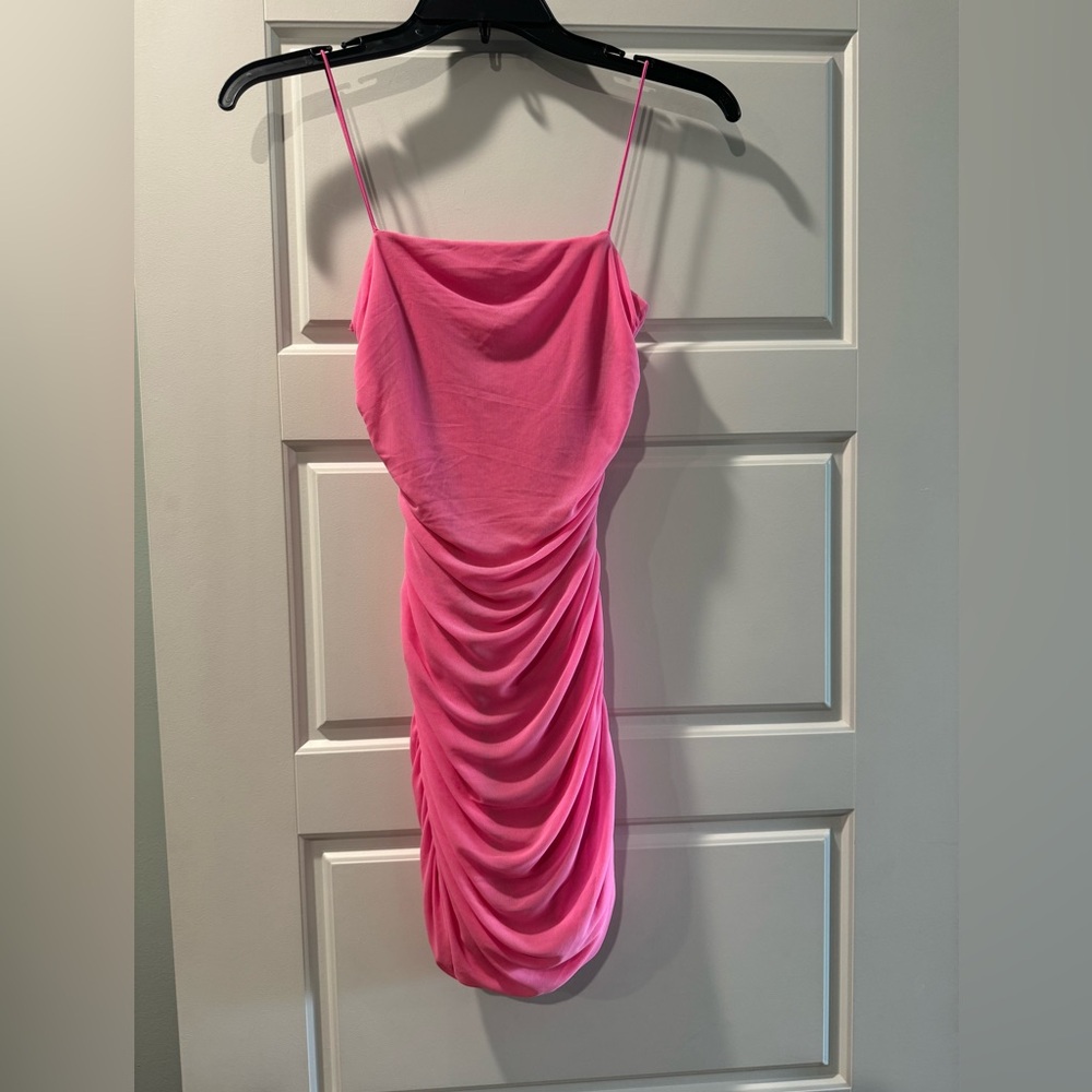 NWOT Princess Polly Hot pink party dress size 0